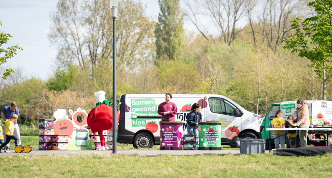 Healthy food education for 17.000 children in The Hague