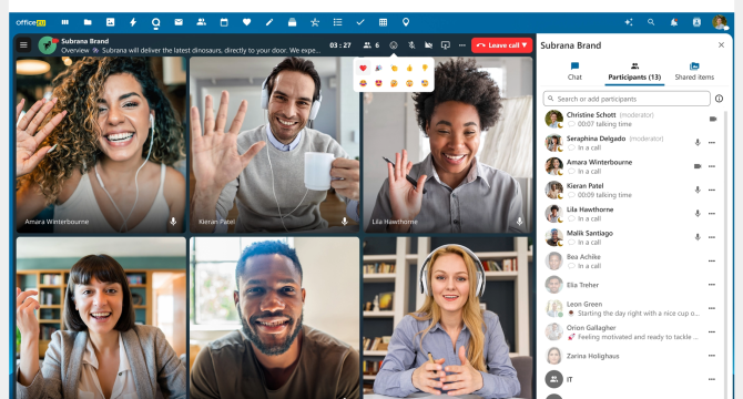 Online meeting with European office suite Office.eu as new alternative for Microsoft Office and Google Workspace