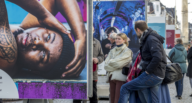 Fototentoonstelling 10 jaar Shelter City 