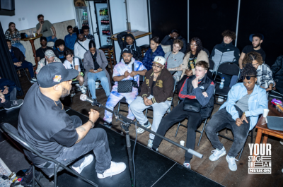 Rapper and urban culture pioneer Adje inspires participants with a masterclass