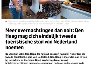 AD/Haagse Courant_Den Haag tweede toeristische stad van Nederland